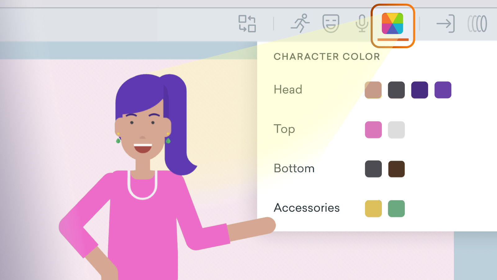 Edit Character Colors Directly in Vyond Studio - Vyond Product Releases