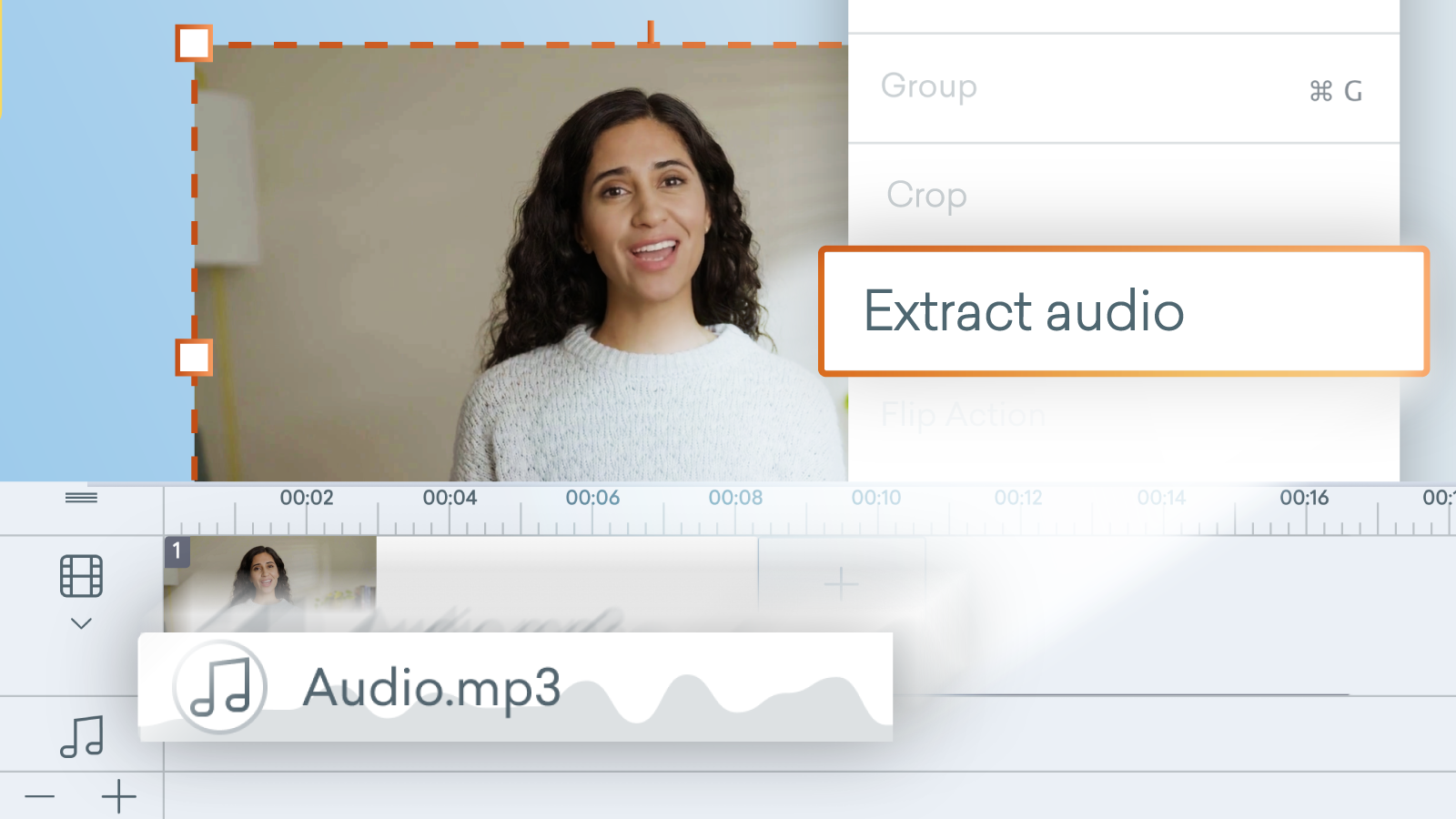 Separate Audio from Video - Vyond Product Releases